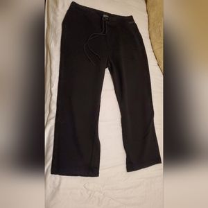 Lauren Ralph Lauren Sweatpants Womens XL Black Drawstring Excellent condition.